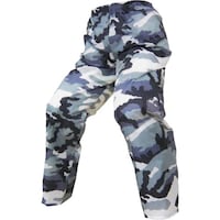 喜多 喜多 ポリエステル 迷彩ヤッケズボン No1590 グレー 5L