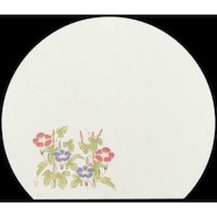 大黒工業 大黒 半月マット No.338 朝顔 222308 1組(100枚)