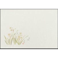 大黒工業 大黒 テーブルマット四季花柄 #751 水仙 220751 1組(100枚)