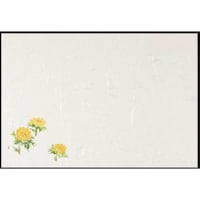 大黒工業 大黒 テーブルマット T101 福寿草 222363 1組(100枚)