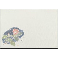 大黒工業 大黒 テーブルマット四季花柄 #762 薮椿 220762 1組(100枚)