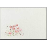 大黒工業 大黒 テーブルマット四季花柄 #760 こすもす 220760 1組(100枚)