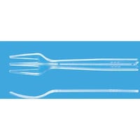 大黒工業 大黒 クリアーフォーク#110 (透明)バラ100本袋入