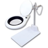 新潟精機 SK スタンド式LED拡大鏡 4倍 φ140mm LS4150S 1台