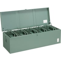 トラスコ中山 TRUSCO 中型車載用工具箱 中皿付 1200X420X370 F12000 1台