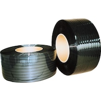 司化成工業 ツカサ 重梱包エステルバンド(熱融着タイプ)E195 厚み0.5mm×19mm×1800M E195 1巻