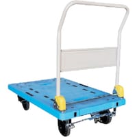 テイモー テイモー 段差乗越え台車 ロイターバウル Φ125 ストッパー付き TC906BS 1台