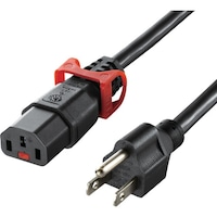 サンワサプライ SANWA 抜け防止ロック式電源コード ロックプラス(1m) APW15515C13LP10 1本