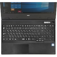 サンワサプライ SANWA NEC VersaPro/Pro J 6/5世代 VD/VX/VL(テンキーあり)用シリコンキーボードカバー FASNXV51W 1枚