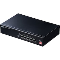 サンワサプライ SANWA 長距離伝送・ギガビット対応PoEスイッチングハブ(5ポート) LANGIGAPOE51 1台