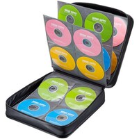 サンワサプライ SANWA ブルーレイディスク対応セミハードケース(320枚収納・ブラック) FCDWLBD320BK 1個