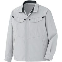 ミドリ安全 ミドリ安全 ベルデクセルフレックス 男女共用 ブルゾン VE661上 シルバーグレー×チャコール SSS VE661UESSS 1着