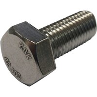 コノエ コノエ 六角ボルト SUS304CUN A2100 全ねじ M16x30 BTA21001630 1本