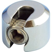 水本 水本 ステンレス シングルクリップ 適合ワイヤー径8mmー10mm