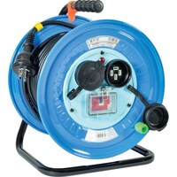 日動工業 NICHIDO 電工ドラム 三相200V 防雨・防塵型 動力用 過負荷漏電保護兼用ブレーカー付 20m DNWEC32020A 1台