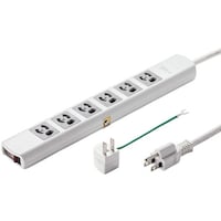 サンワサプライ SANWA 雷ガードタップ TAPSP36MG5 1個