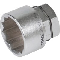 TONE TONE ソケット(12角・めがね用) 対辺寸法22mm 全長29mm