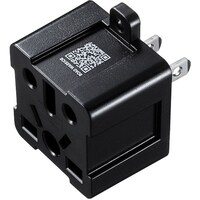 サンワサプライ SANWA 日本専用マルチタイプ電源変換アダプタ TRAD6BK 1個