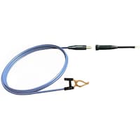 マイト工業 マイト アースクリップ・ピンロックジョイントオス+メス銅WCT20cm付 アルミケーブル22mm2×20m