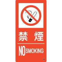 日本緑十字社 緑十字 消防標識 禁煙・NOSMOKING 消防9B 500×250mm エンビ