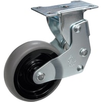 ハンマーキャスター ハンマー クッション 静シリーズ プレート式 固定