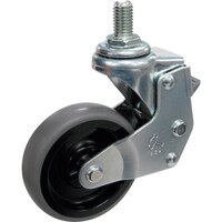 ハンマーキャスター ハンマー クッション 静シリーズ ねじ込み 自在SP付 M12 エラストマー車B入 75mm 935BLA2LZ75 1個