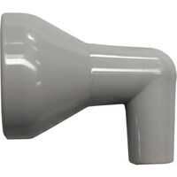 日機 NIKKI クーラントシステム1/2 90°ノズル灰色 1/4 (2個入) 84443G2 1袋(2個)