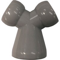 日機 NIKKI クーラントシステム1/4 フィッティングY型灰色 1/4 (2個入)