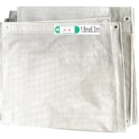 グリーンクロス グリーンクロス メッシュシート グレー 1.2×5.1m ハトメ300ピッチ 6300008575 1箱(10枚)