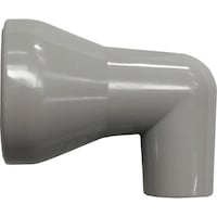 日機 NIKKI クーラントシステム1/2 90°ノズル灰色 3/8 (10個入)