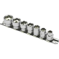 ワールドツール アストロプロダクツ 3/8DR エクストラショートソケット (7個組)