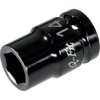 ワールドツール アストロプロダクツ AP QFit 1/2DR インパクトソケット 14mm 2002000033796 1個