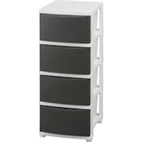 アイリスオーヤマ IRIS 284269 スリムチェスト CLNー324 ブラウン/ホワイト