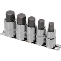 ワールドツール アストロプロダクツ AP 1/2DR ビットソケット HEXセット 5点