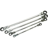 ワールドツール アストロプロダクツ 4PC ロングダブルフレックスギアレンチ