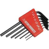 ワールドツール アストロプロダクツ 7PC精密HEXキーレンチセット ミリ