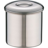 遠藤商事 TKG エコクリーン188内蓋式キッチンポット (目盛付) 8cm