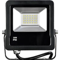 NIKKEI NIKKEI LED投光器 ニコライトテラスS 白色 AC100ー200V 20W プラグ付き