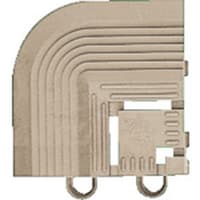 山崎産業 コンドル エバックブラシハードマット(コーナー)ベージュ F114FCBE 1枚