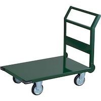 トラスコ中山 TRUSCO 鋼鉄製運搬車 ハンドル側自在車輪 900X600 Φ150プレス車 SH2C 1台