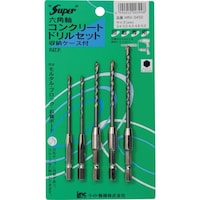 ライト精機 スーパー 六角軸コンクリートドリルセット