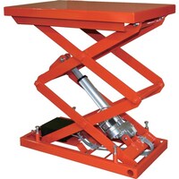 トラスコ中山 TRUSCO テーブルリフト 70kg 倍速タイプ 電動Bねじ式 100V 520×850mm HDLW0758RT12 1台