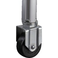 SUS SUS 【数量10以上】φ50Nフレームキャスター固定 導電 GFN62510 1個