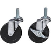 SUS SUS 【数量10以上】φ75キャスター ブレーキ ウレタン車輪 GFN54110 1個