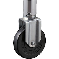 SUS SUS 【数量10以上】φ75Nフレームキャスター固定 導電 GFN62610 1個