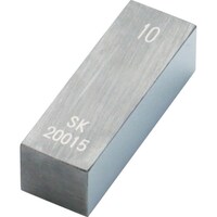 新潟精機 SK 超硬ブロックゲージ 0級相当品 10.00mm BT01000 1個