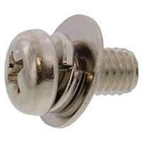 サンコー SUNCO 組込みねじ ピタック(+)ナベP=3(黄銅・ニッケル) M5×10(700本入) 1001P0030050010005 1箱(700本)