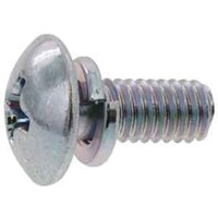 サンコー SUNCO 組込みねじ (+)トラス P=2(鉄(または標準)・クローム) M6×15(300本入) 100003020060015006 1箱(300本)