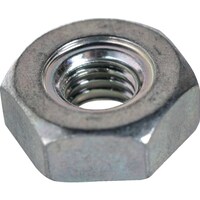 トラスコ中山 TRUSCO 六角溶接ナット 1A 三価白 M5(11×5) パイロット付 270個入 ヘキサゴンパック