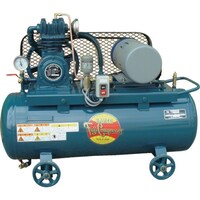 富士コンプレッサー 富士 汎用型空冷コンプレッサー0.75 FS07NMS6 1台